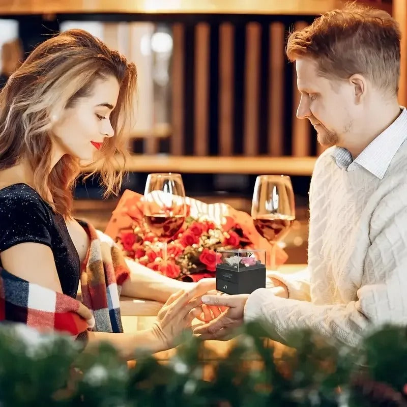 The Lover's Necklace w/ Eternal Rose